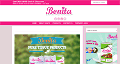 Desktop Screenshot of bonitatissue.com